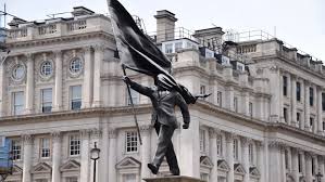 Banksy confirms central London statue is his work