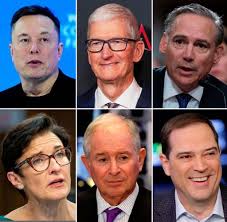 Musk, Huang and other CEOs join Trump for China trip