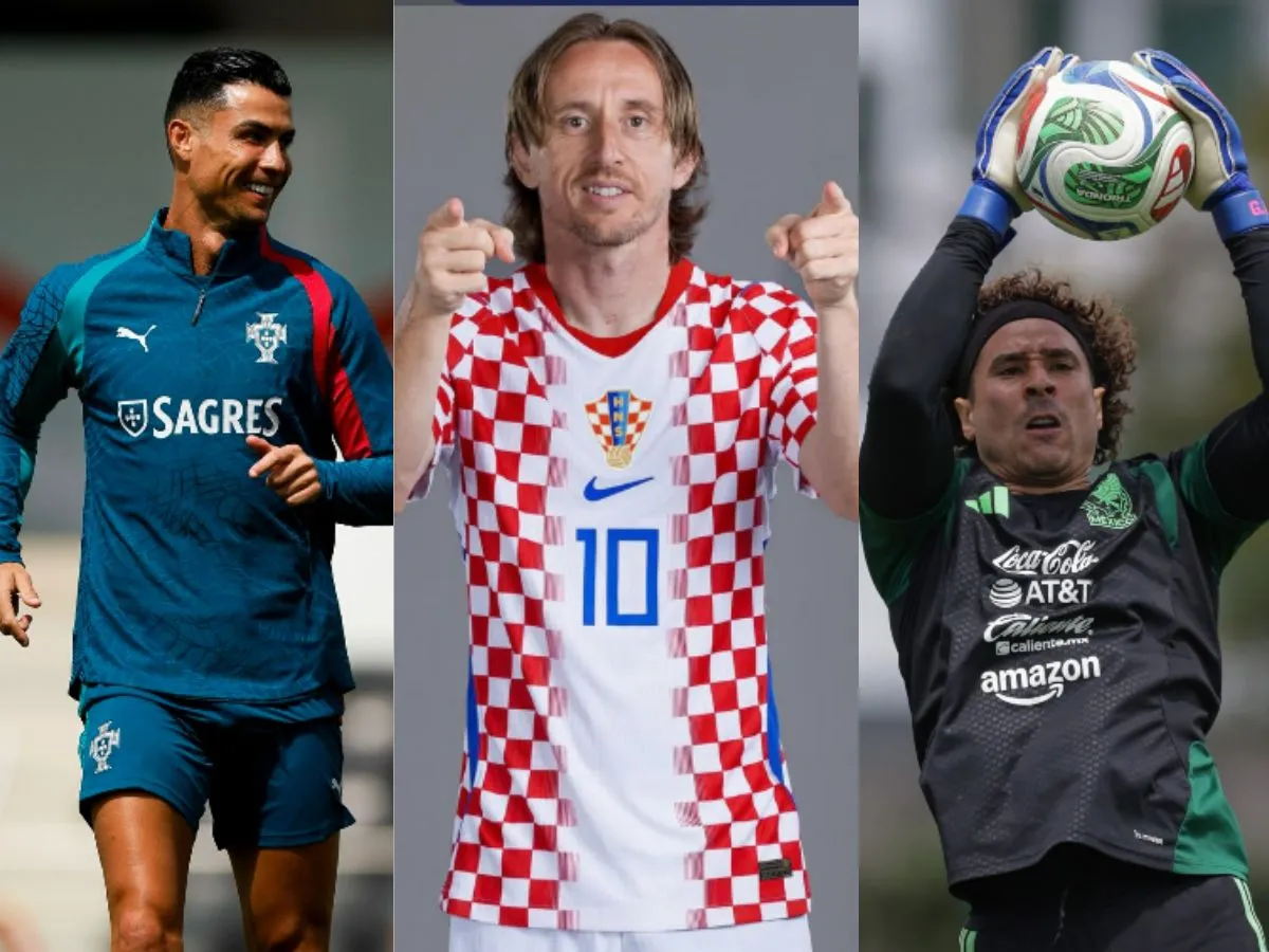 From Cristiano Ronaldo to Luka Modric, here are the 10 oldest players competing at the 2026 World Cup