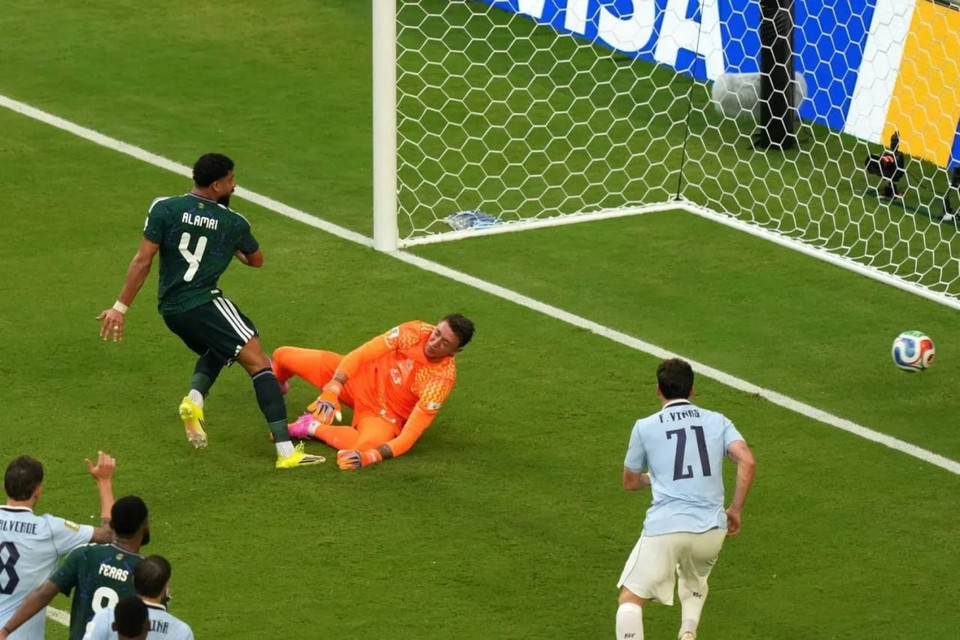 Al-Amri’s first Saudi goal caps comeback against Uruguay