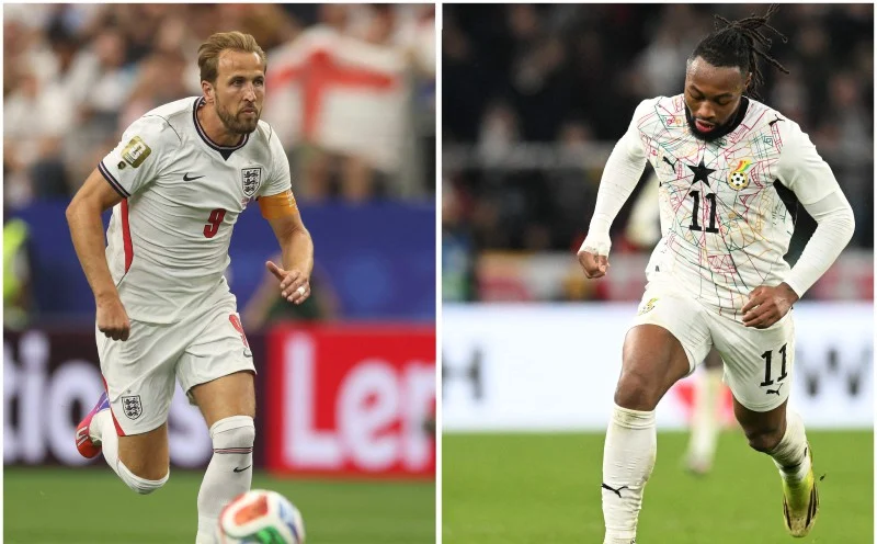 Angleterre et Ghana en lice pour une place en seizièmes de finale du groupe L