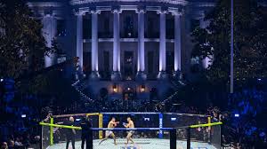 L'UFC s'installe sur la pelouse de la White House pour le 80e anniversaire de Trump